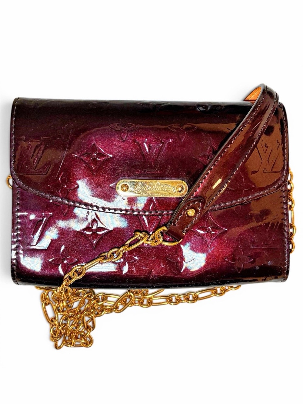 Louis Vuitton Monogram Vernis Bel Air Pochette